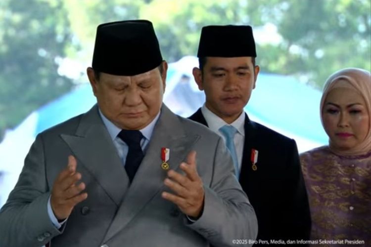 Hari Kesaktian Pancasila: Doa Prabowo-Gibran di Lubang Buaya