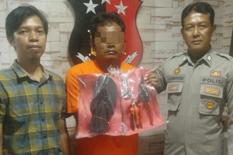 Residivis Surabaya Ditangkap Saat Beraksi, Sandal Paku Rusak Ban Mobil