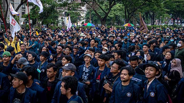 Serikat Pekerja Kampus dan KIKA Minta Polisi Lepaskan Demonstran