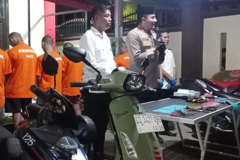 Sprint S, CRF150L, dan Mio 125 Disita Polisi, Geng Motor Brutal Serang Warga Gowa dengan Parang dan Panah