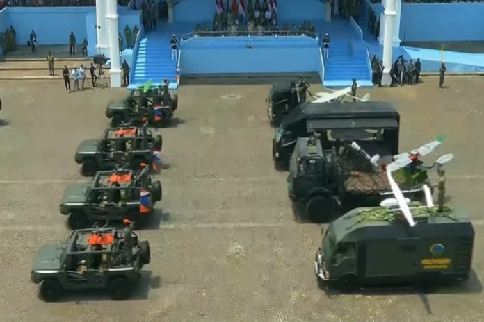 Attachment for Kapal Induk Giuseppe Garibaldi Tampil di Defile Alutsista HUT ke-80 TNI
