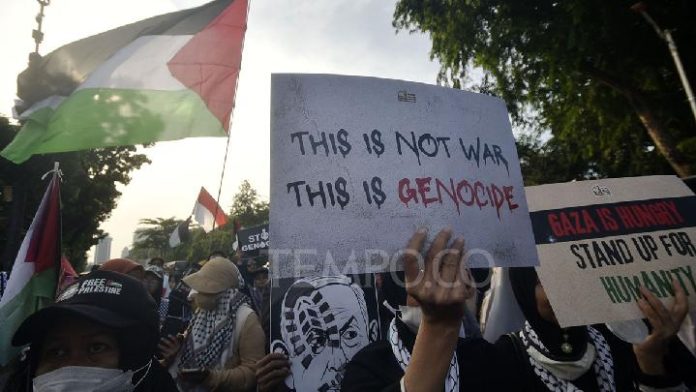 Attachment for Puluhan Demonstran Pro-Palestina Ditangkap di London