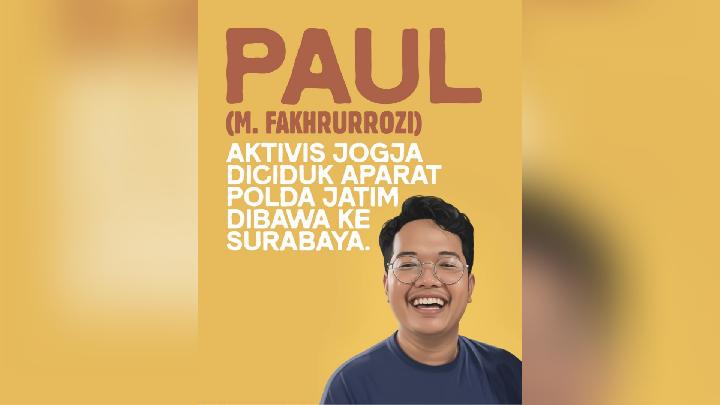 Akademisi dan Musisi Minta Penangguhan Penahanan Aktivis Kamisan Paul