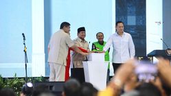 Prabowo Jamin MBG Berjalan Lancar, Seluruh Dapur Dilengkapi Sterilisasi dan Test Kit