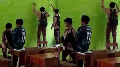 Guru MTs Tendang Siswa di Tanggamus, Lampung Viral