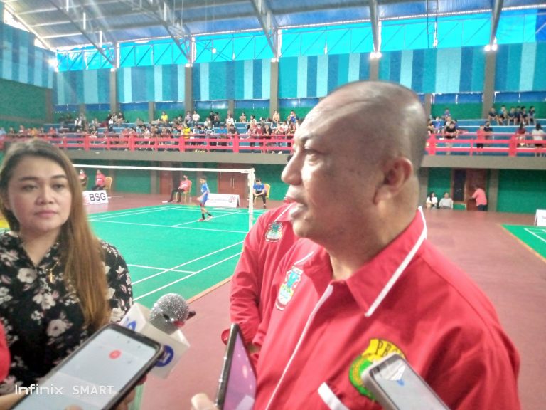 Machmud Turuis Kembali Pimpin PBSI Manado, Target Pertahankan Gelar Juara Umum Porprov