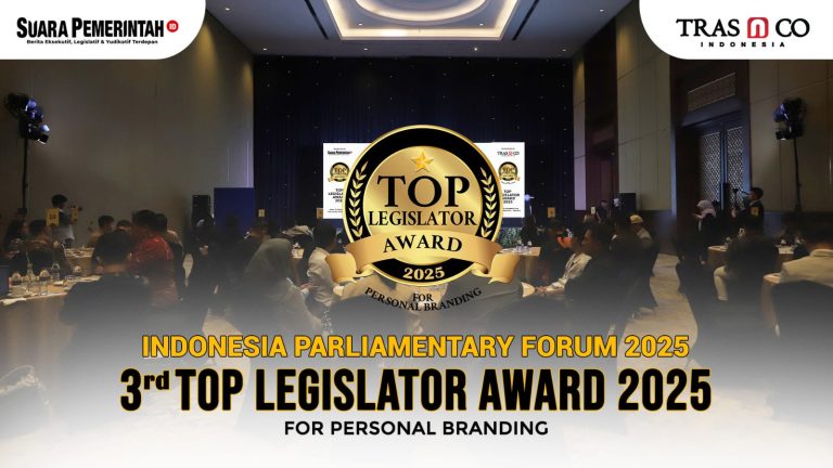 Daftar Penerima TOP Legislator Award 2025 dari SuaraPemerintah.ID