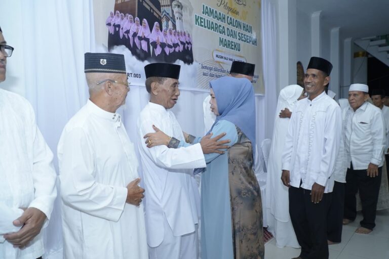 Pemkot Tidore Beri Pesan Saat Pelepasan Jamaah Haji Mareku 2026