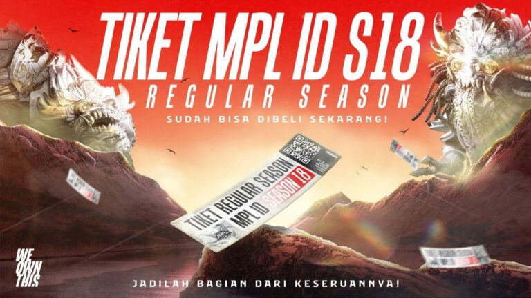Tiket MPL ID S18 Mulai Dijual, EVOS vs RRQ Jadi Pembuka Pekan Pertama